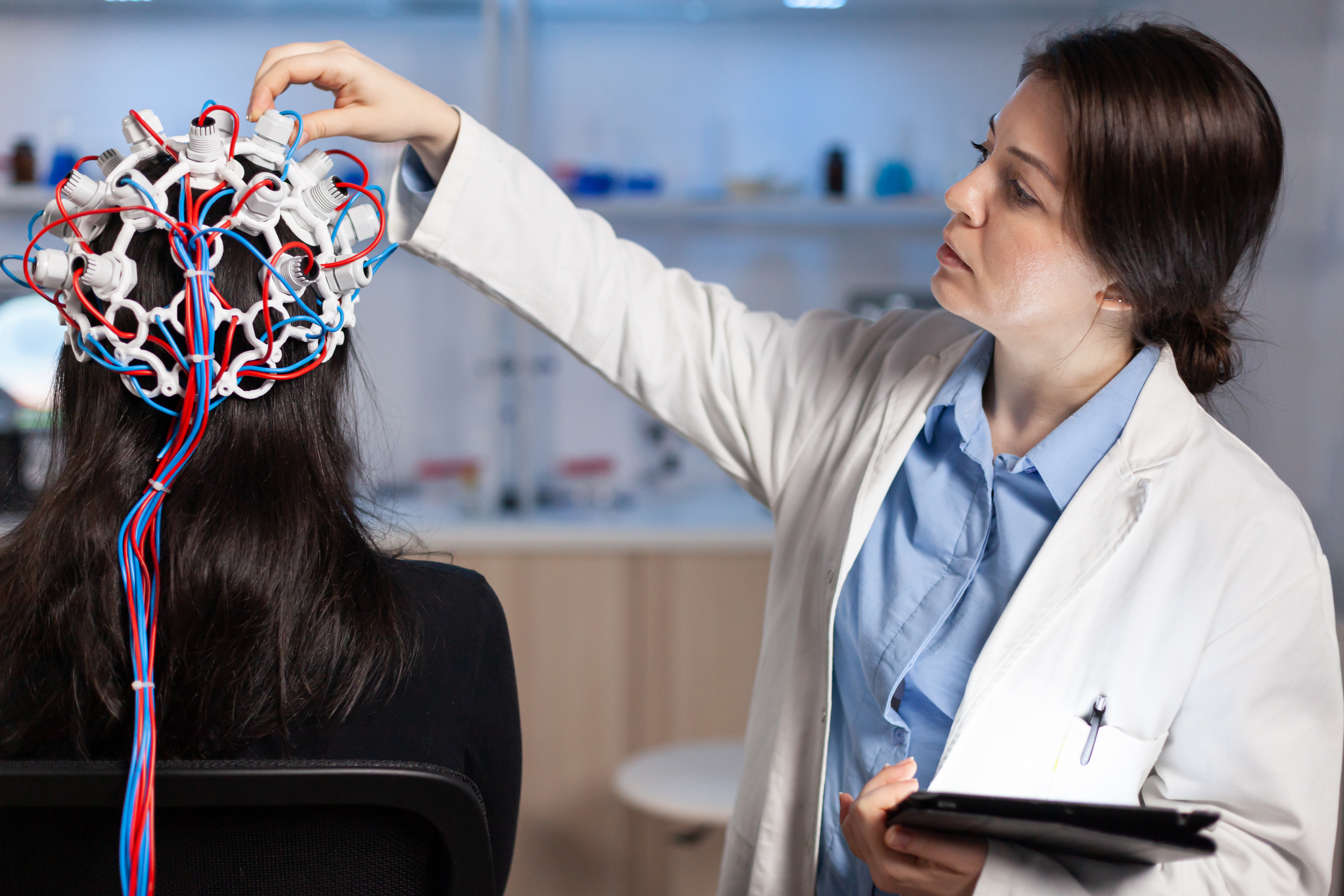 Electroencephalogram in OMR